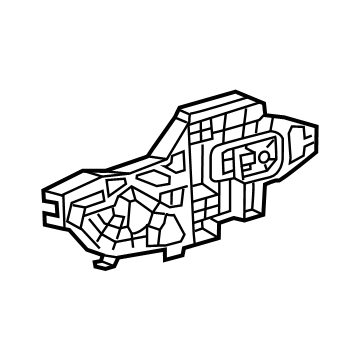 68569657AA Mopar DOOR OUTSIDE HANDLE Illustration 1 of 1