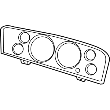 2007 Dodge Ram 1500 Instrument Cluster - 4829851AC