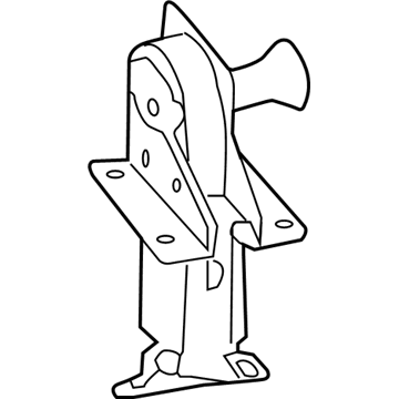 52013519AE Mopar Spare Tire Carrier Winch Illustration 1 of 1