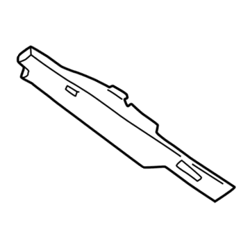 5143024AA Mopar Radiator Side Air Seal Illustration 1 of 1
