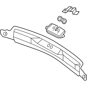 5054637AB Mopar Panel-LIFTGATE SILL Inner Illustration 1 of 1