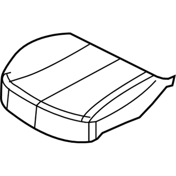 Dodge Avenger Seat Cushion - 68005357AA