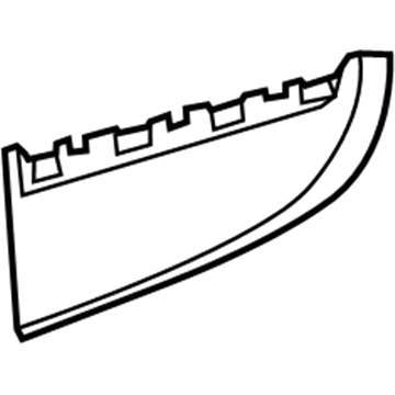 1FH89DK5AB Mopar Instrument Panel Bezel Illustration 1 of 1