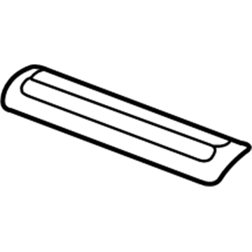 Mopar TN31XDVAB Scuff Plate TN31XDVAB Mopar Scuff Plate Illustration 1 of 1