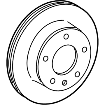 Dodge Sprinter 3500 Brake Disc - 5104561AA