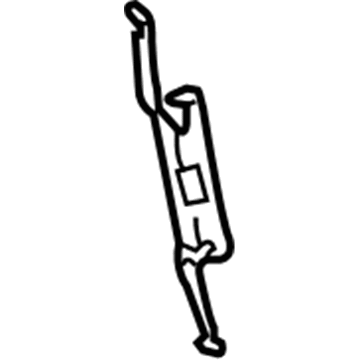 5139906AA Mopar Spring-Brake Pad RETRACTION Illustration 1 of 1