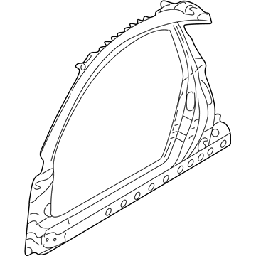 MR535369 Mopar Panel-Front Side Rail Illustration 1 of 1