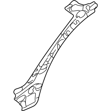 MR535371 Mopar Pillar-Front Illustration 1 of 1