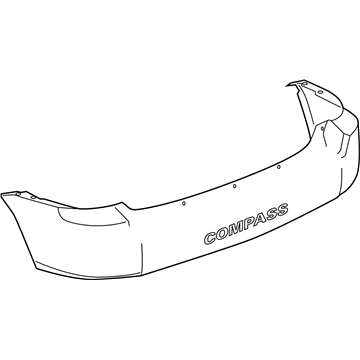 1CD94TZZAA Mopar Panel-FASCIA Illustration 1 of 1