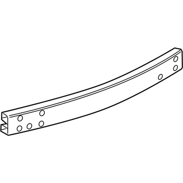 5303769AC Mopar Rear Bumper Reinforcement Illustration 1 of 1