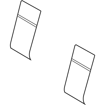 1FM441D5AA Mopar Front Seat Back Cover Illustration 1 of 1