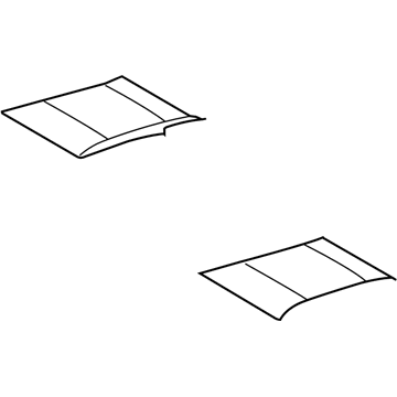 1DM171J3AA Mopar Front Seat Cushion Driver Cover Illustration 1 of 1