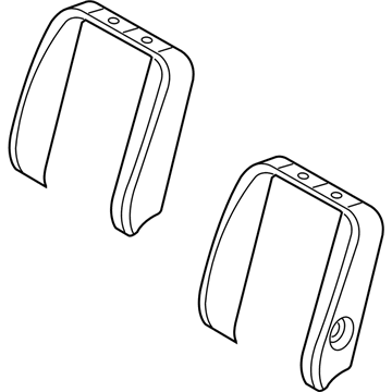 1DM201D5AA Mopar Seat Back-Front Illustration 1 of 1