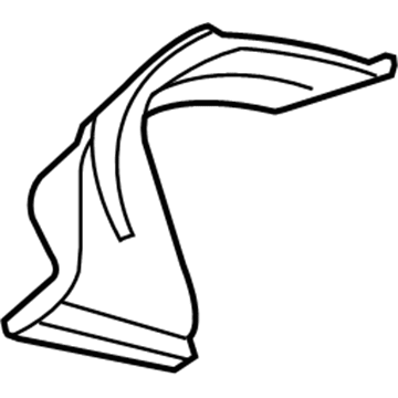 52126193AA Mopar Heat Shield Illustration 1 of 1