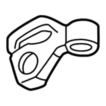 Mopar 52113061AC Bracket-TORSION Bar 52113061AC Mopar Bracket-TORSION Bar Illustration 1 of 1