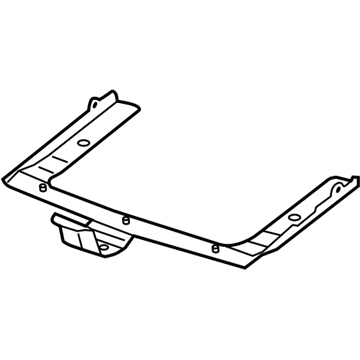 68199656AA Mopar Fascia Support Bracket Illustration 1 of 1