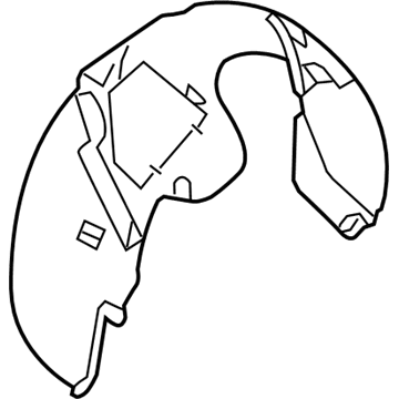 2007 Chrysler PT Cruiser Wheelhouse - 5152054AA