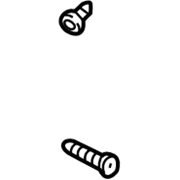 Mopar 6035970AA Pan Head Screw 6035970AA Mopar Pan Head Screw Illustration 1 of 1