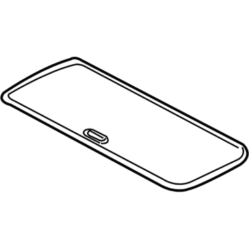 Mopar 68027690AA Sunroof Sunshade 68027690AA Mopar Sunroof Sunshade Illustration 1 of 1