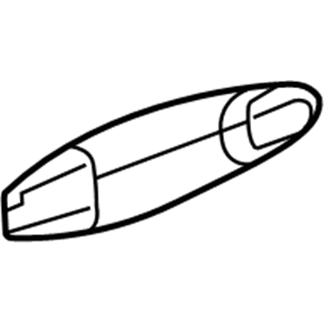 UP84ABEAB Mopar Outside Door Handle Cover Illustration 1 of 1