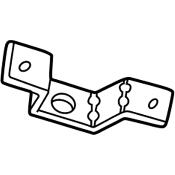4575148 Mopar Bracket-Lock Cylinder Attach Illustration 1 of 1
