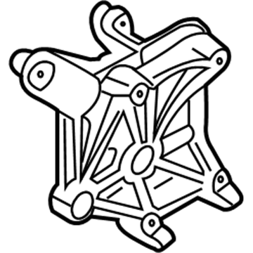 MR460999 Mopar A/C Compressor Bracket Illustration 1 of 1