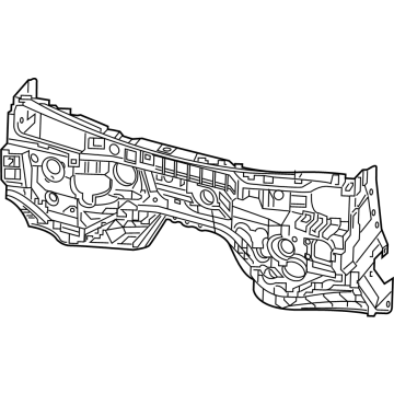 68544096AA Mopar SILENCER-DASH PANEL Illustration 1 of 1