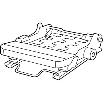 68136846AA Mopar Front Seat Cushion Frame Illustration 1 of 1