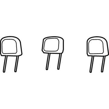 5YS41PS4AA Mopar HEADREST-Rear Illustration 1 of 1