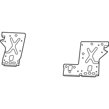 68275751AA Mopar Rear Seat Back Panel Illustration 1 of 1