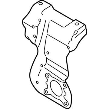 68439082AA Mopar Shield-TURBOCHARGER Illustration 1 of 1