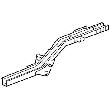 5183125AD Mopar Pkg Part-Rear Floor Pan Side Illustration 1 of 1