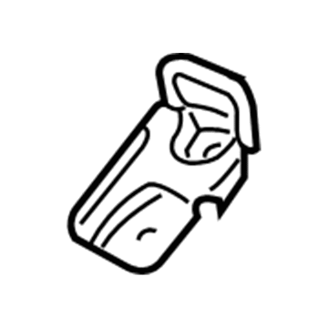 Mopar 55197158AD STRIKER-Seat Back Latch 55197158AD Mopar STRIKER-Seat Back Latch Illustration 1 of 1