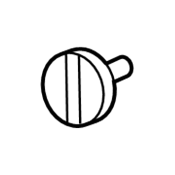 4708180 Mopar RETAINER-Splash Shield Illustration 1 of 1