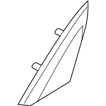 XD22DKAAA Mopar Power Mirror Bezel Illustration 1 of 1