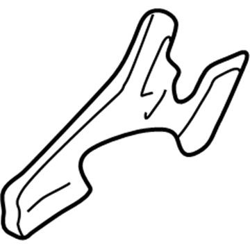 MR641523 Mopar Cover-Seat RECLINING ADJUSTER Illustration 1 of 1