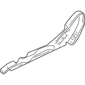 Mopar MR641421 Shield-Seat Side Shield MR641421 Mopar Shield-Seat Side Shield Illustration 1 of 1