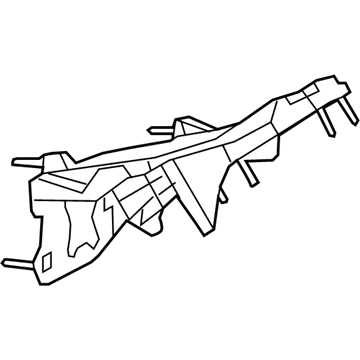 Mopar 55197262AE Steering Column Bracket 55197262AE Mopar Steering Column Bracket Illustration 1 of 1
