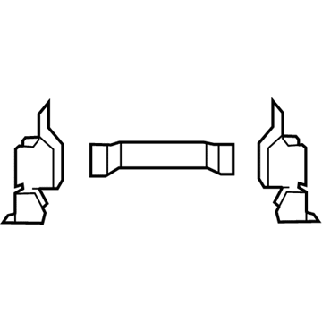 5109174AB Mopar Radiator Crossmember Illustration 1 of 1