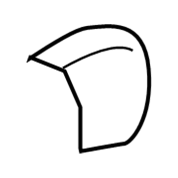 1CW111D5AA Mopar Shield-Driver INBOARD Illustration 1 of 1