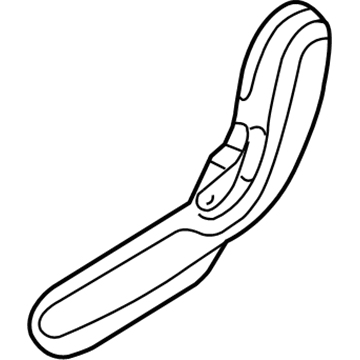 Mopar YM541L2AA Seat Adjuster Shield YM541L2AA Mopar Seat Adjuster Shield Illustration 1 of 1