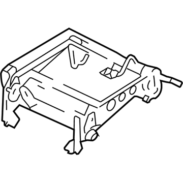 5102414AA Mopar Seat Riser Illustration 1 of 1