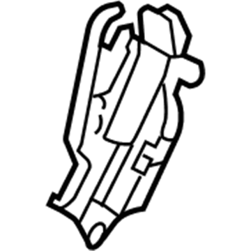 Mopar YM561DVAA Seat Adjuster Shield YM561DVAA Mopar Seat Adjuster Shield Illustration 1 of 1