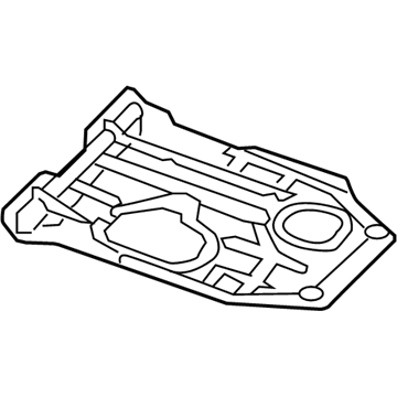55157121AC Mopar Cover-UNDERBODY And Front End Illustration 1 of 1