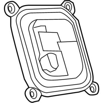 68138776AA Mopar Module-Hid BALLAST Illustration 1 of 1