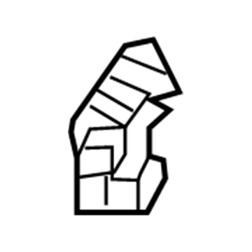 68100723AB Mopar Fascia Support Bracket Illustration 1 of 1