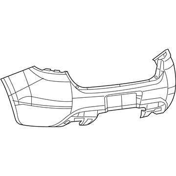 2015 Dodge Dart Bumper - 1SX75TZZAA