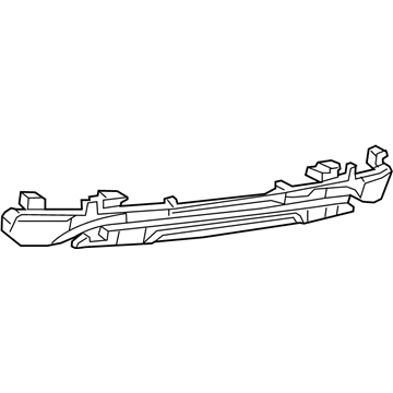 Mopar 68085224AB Rear Energy Absorber 68085224AB Mopar Rear Energy Absorber Illustration 1 of 1