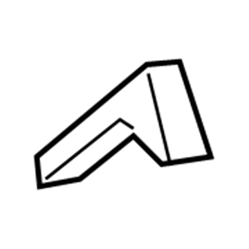 68081415AE Mopar Rear Bumper Bracket Illustration 1 of 1