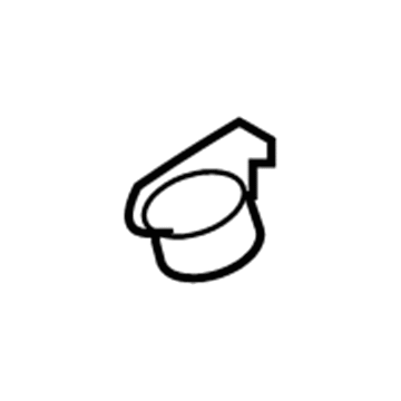 68008213AA Mopar Bracket Illustration 1 of 1